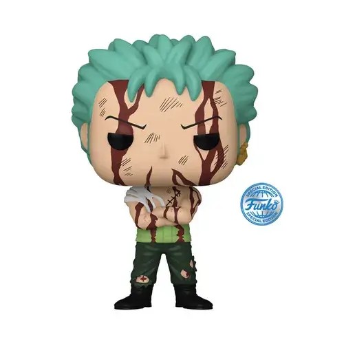 FU76879.jpg Funko Pop! Anime: One Piece - Roronoa Zoro (Nothing Happened) (Exclusive) #1496 - Image 1