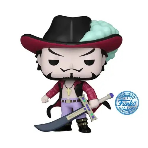 FU77108.jpg Funko Pop! Anime: One Piece - Dracule Mihawk (Exclusive) #1521 - Image 1