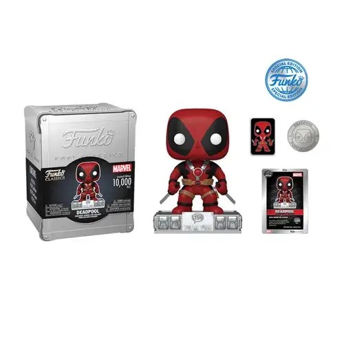 FU77159.jpg Funko Pop! Classics Super Heroes: Marvel - Deadpool - 10,000 PCS Limited Edition #111C - Image 1