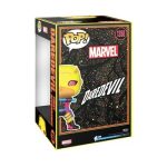 Funko Pop! Jumbo Super Heroes: Marvel - Daredevil First Appearance Yallow/Red (Blacklight) (Exclusive) #1358 - Image 3