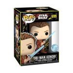 Funko Pop! Star Wars: The Phantom Menace 25th Anniversary - Obi-Wan Kenobi (Retro) (Exclusive) #699 - Image 2
