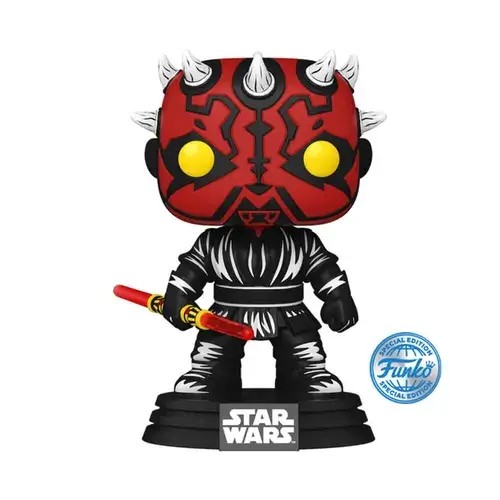 FU77953.jpg Funko Pop! Star Wars: The Phantom Menace 25th Anniversary - Darth Maul (Retro) (Exclusive) #707 - Image 1