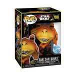 Funko Pop! Star Wars: The Phantom Menace 25th Anniversary - Jar Jar Binks (Retro) (Exclusive) #700 - Image 2