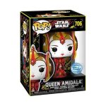 Funko Pop! Star Wars: The Phantom Menace 25th Anniversary - Queen Amidala (Retro) (Exclusive) #706 - Image 2