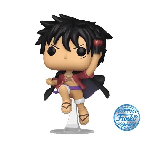 FU77959.jpg Funko Pop! Anime: One Piece - Monkey D. Luffy (Uppercut) (Metallic) (Exclusive) #1620 - Image 1