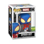 Funko Pop! Super Heroes: Marvel - Spider-Boy (San Diego Comic-Con International 2024 Convention Exclusive) Shared Sticker SDCC 2024 #1384 - Image 2
