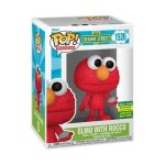 Funko Pop! Tv Show: Sesame Street - Elmo with Rocco (San Diego Comic-Con International 2024 Convention Exclusive) Shared Sticker SDCC 2024 #1526 - Image 2