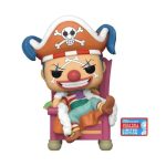 Funko Pop! Deluxe Anime: One Piece - Buggy the Clown (New York Comic-Con 2024 Convention Exclusive) Shared Sticker NYCC 2024 #1740