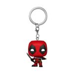 Funko Pocket Pop! Keychain Super Heroes: Marvel - Deadpool & Wolverine - Deadpool With Swords #1362