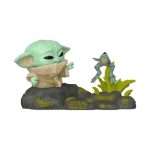 Funko Pop! Deluxe Star Wars: The Mandalorian - Grogu with Frog​ #720