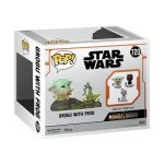 Funko Pop! Deluxe Star Wars: The Mandalorian - Grogu with Frog​ #720 - Image 3