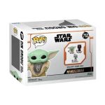 Funko Pop! Movies: Star Wars: The Mandalorian - Din Grogu With Armor (Baby Yoda) (The Child) #712 - Image 3