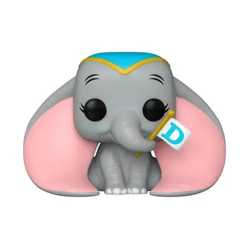 FU80207.jpg Funko Pop! Cartoon Animation: Disney - Dumbo with Flag #1535 - Image 1