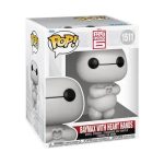 Funko Pop! Super Cartoon Animation: Disney - Big Hero 6 - Baymax with Heart Hands #1511 - Image 2