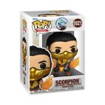 Funko Pop! Games: Mortal Kombat 1 - Scorpion (Fire Hands) #1021 - Image 2