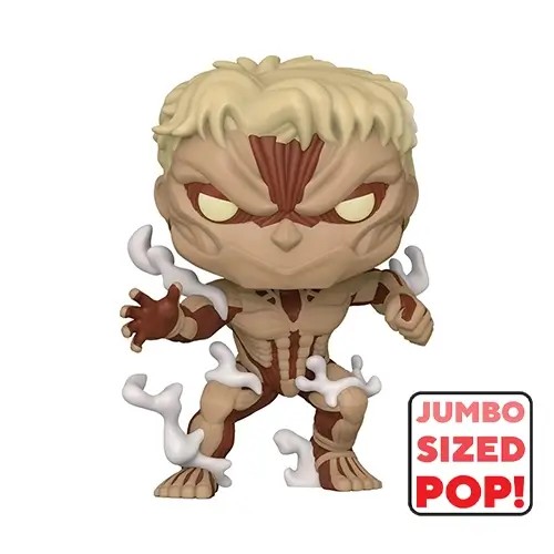 FU80374.jpg Funko Pop! Jumbo Anime: Attack on Titan Final Season - Armored Titan #1995 - Image 1