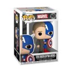 Funko Pop! Super Heroes: Marvel - Captain America & Steve Rogers (Split) #1431 - Image 2