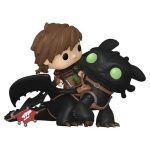 Funko Pop! Rides Deluxe Cartoon Animation: DreamWorks - How to Train Your Dragon 2 - Hiccup with Toothless #123