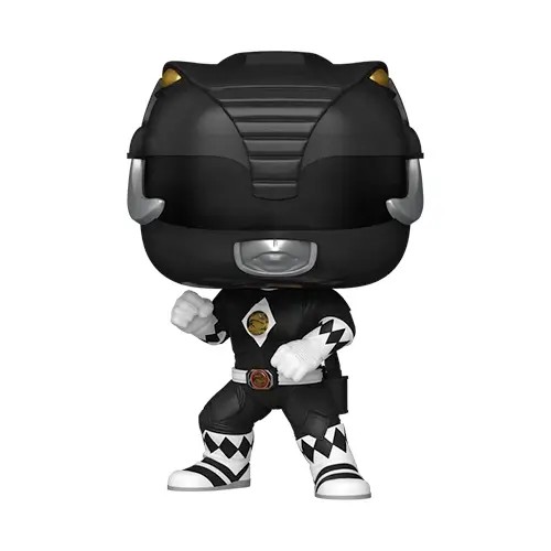 FU81193.jpg Funko Pop! Super Heroes: Power Rangers Mighty Morphin the Movie - Black Ranger #1776 - Image 1