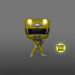 Funko Pop! Super Heroes: Power Rangers Mighty Morphin the Movie - Yellow Ranger (Glow In the Dark) #1781 - Image 3