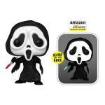 Funko Pop! Movies: Scream - Ghostface Holding Knife (Glow in the Dark) (Amazon Exclusive) #1607