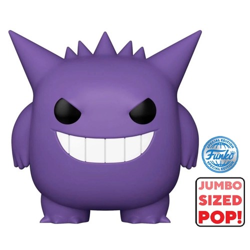 FU81699.jpg Funko Pop! Jumbo Games: Nintendo - Pokemon - Gengar (Exclusive) #1049 - Image 1