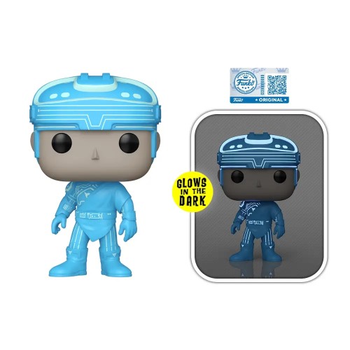 FU82416.jpg Funko Pop! Movies: Disney - Tron (1982) - Kevin Flynn (Glow in the Dark) (Exclusive) #1856 - Image 1