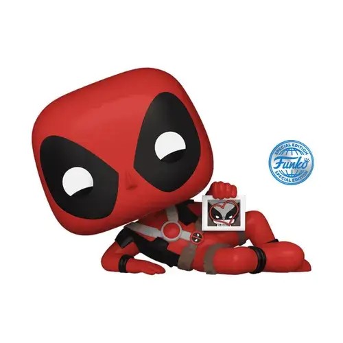 FU82768.jpg Funko Pop! Super Heroes: Marvel - Deadpool Hearts Wolverine (Exclusive) #1413 - Image 1