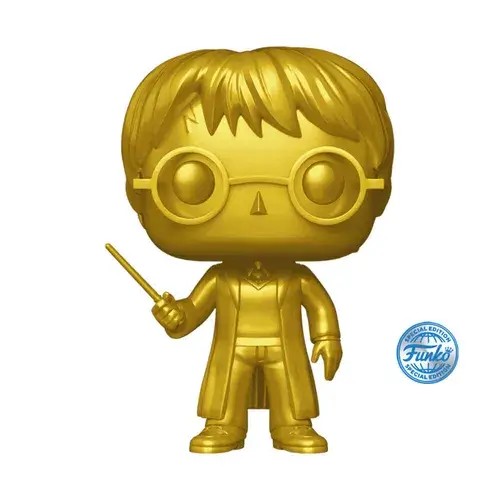 FU82808.jpg Funko Pop! Wizarding World: Harry Potter (Gold) (Exclusive) #01 - Image 1