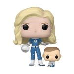 Funko Pop! & Buddy Super Heroes: Marvel - The Fantastic Four First Steps - Invisible Woman & Franklin #1514
