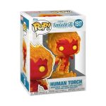 Funko Pop! Super Heroes: Marvel - The Fantastic Four First Steps - Human Torch #1517 - Image 2