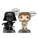 Funko Pop! Star Wars: Darth Vader Saying: (I am Your Father.) & Luke Skywalker Saying: (Noooooo!) 2-Pack