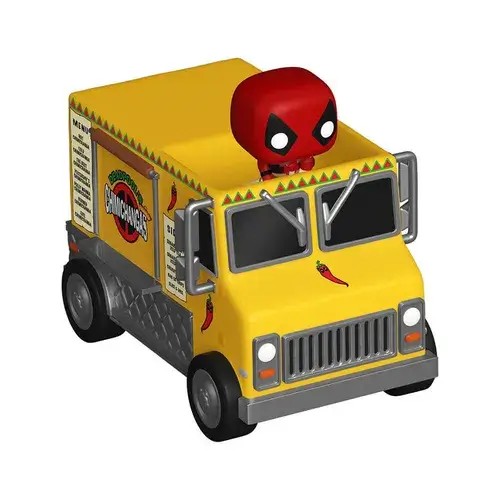 FU83625.jpg Funko Bitty Pop! Rides Super Heroes: Marvel - Deadpools Chimichanga Truck - Image 1