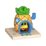 Funko Bitty Pop! Town Cartoon Animation: Nickelodeon - SpongeBob SquarePants - SpongeBob & Gary with Pineapple House