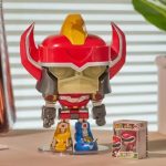 Funko Bitty Pop! Bot Super Heroes: Power Rangers - Megazord with Red Ranger - Image 6