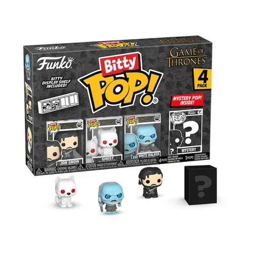FU83647.jpg Funko Bitty Pop! Tv Series: Game of Thrones - John Snow 4-Pack (CDU12PCS) - Image 1
