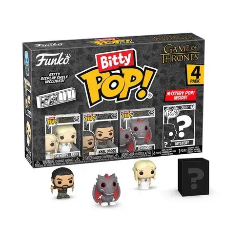 FU83648.jpg Funko Bitty Pop! Tv Series: Game of Thrones - Daenerys Targaryen 4-Pack (CDU12PCS) - Image 1