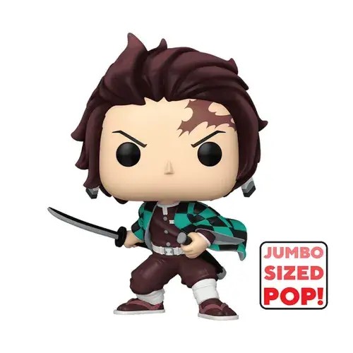 FU83720.jpg Funko Pop! Jumbo Anime: Demon Slayer - Tanjiro Kamado #1805 - Image 1