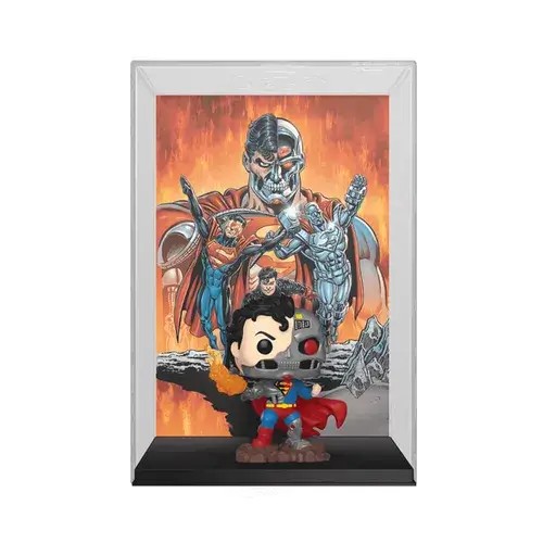FU83729.jpg Funko Pop! Comic Cover Super Heroes: DC - Cyborg Superman (DC Comics #3 2016) #21 - Image 1