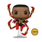 Funko Pop! Super Heroes: Marvel - Spider-Man Comics - Miles Morales Iron Spider (Unmasked) - Chase #1448