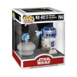 Funko Pop! Deluxe Star Wars: R2-D2 & Princess Leia Hologram #766 - Image 2