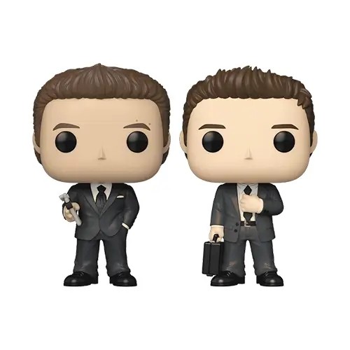 FU83968.jpg Funko Pop! Tv Series: Suits - Harvey Specter & Michael Ross 2-Pack - Image 1