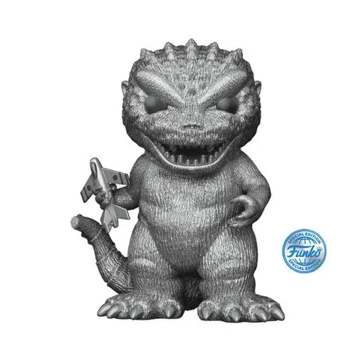 FU84398.jpg Funko Pop! Movies: Godzilla 1954 (Metallic) (Platinum) (Exclusive) #1662 - Image 1