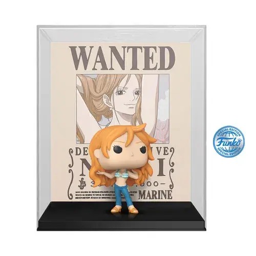FU84581.jpg Funko Pop! Cover Anime: One Piece - Nami Wanted Poster (Exclusive) #1777 - Image 1