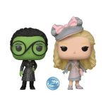 Funko Pop! Movies: Wicked - Elphaba & Glinda in Shiz Uniform 2-Pack (Exclusive)