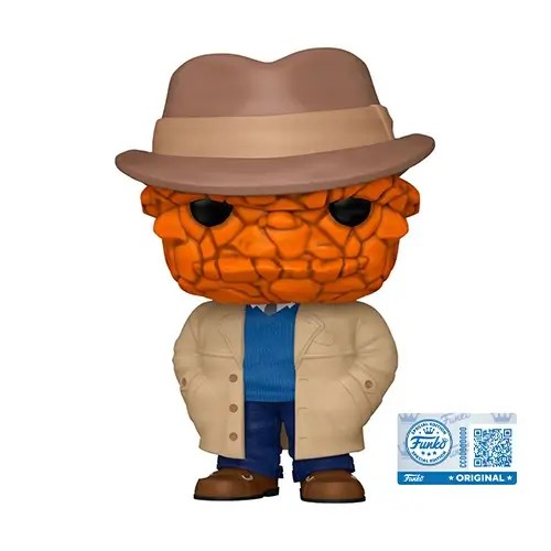 FU84911.jpg Funko Pop! Super Heroes: Marvel - Fantastic Four - The Thing (Trench Coat) (Exclusive) #1524 - Image 1
