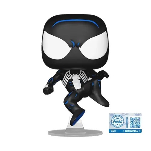 FU85186.jpg Funko Pop! Super Heroes: Marvel - Spider-Man: The Animated Series - Spider-Man (Symbiote Suit) (Exclusive) #1501 - Image 1