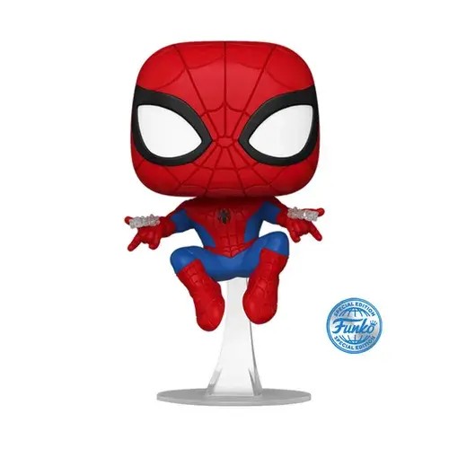 FU85243.jpg Funko Pop! Super Heroes: Marvel - Web Swing Spider-Man (Exclusive) #1454 - Image 1