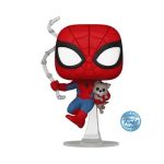 Funko Pop! Super Heroes: Marvel - Spider-Man with Sandwich The Dog (Exclusive) #1449