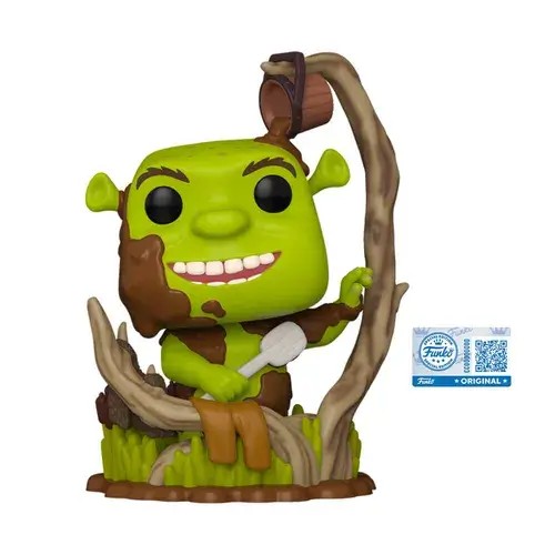 FU85247.jpg Funko Pop! Premium Cartoon Animation: Disney - Shrek Bathing (Exclusive) #1784 - Image 1